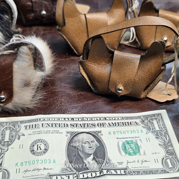 Handmade Mini Leather Purses - Picture 4 of 9